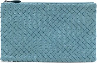 Bottega Veneta Borsa a mano Intrecciato in nappa 2012-2025 - Blu