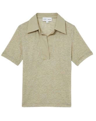 Reiss Wren Fitted Cashmere-Blend Polo Shirt