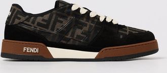Fendi Sneakers Match Fendi in camoscio e misto cotone