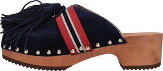 JEJIA Schoenen, Dames, Zwart, 36 EU, Su&egrave;de, Sabot in Su&egrave;de