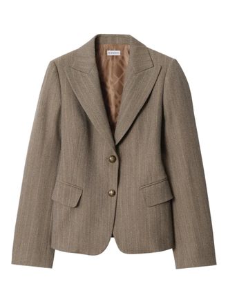 Burberry Blazer a righe - Marrone
