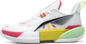 Generic Mens Basketball Shoes are Breathable Wear-Resistant Shock-Absorbing Fashionable Sports Leisure Walking Shoes(White,3.5 UK)