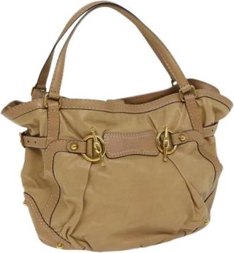 Gucci Pre-owned Shoulder Bags, female, Beige, Size: ONE SIZE Pre-owned Vintage Shoulder Bag