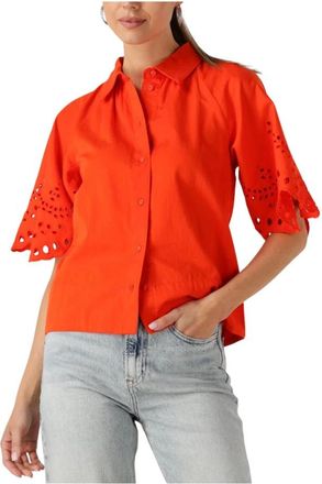 Y.A.S Y.a.s, Overhemden, Dames, Oranje, XL, Yaselva Shirt