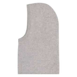 Vince Accessoires, Dames, Grijs, ONE Size, Kasjmier, Brushed Cashmere Balaclava
