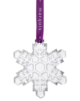 Waterford Marquis By Waterford Snowflake Ornament