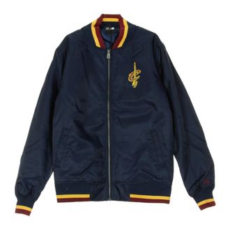 New Era NBA Team Apparel Bomber Jacket - Heren - Bomber jackets - Blauw - M - Jassen