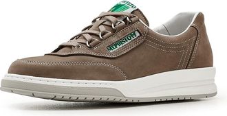 Mephisto Rush Womens Lace up casual Shoes Taupe Nomad : EU 40.5 (US Womens 10.5) B - Medium, Leather