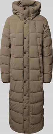 G-Star Steppmantel mit Knopfleiste und Eingrifftaschen Modell Whistler in Taupe, Größe XL