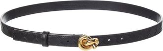 Bottega Veneta Knot Leather Belt
