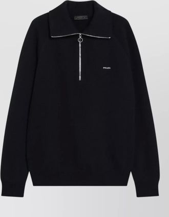 Prada fine-knit wool jumper