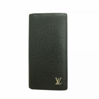 Louis Vuitton Noir Long Wallet (Bi-Fold) (Pre-Owned)