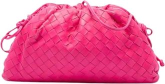 Bottega Veneta Pre-owned Mini Pouch - Dames - Vintage Schoudertas - Roze - ONE Size - Leer - Vintage
