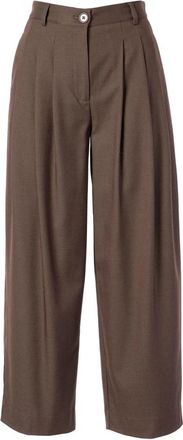 Jcsophie Wijde broek - Dames - Wijde Broeken - Bruin - S - Broeken
