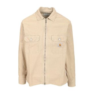 Carhartt Work in Progress Reynold Shirt Jacket - male - Carhartt Wip - Light Jackets - Beige - L - Jackets