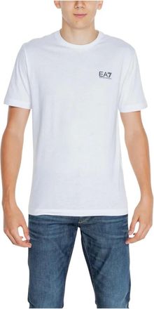 Emporio Armani Emporio Armani Ea7, Hombre, Camisetas, Blanco, Talla: 3XL