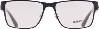 Versace Demo Rectangular Mens Eyeglasses VE1274 1468 57