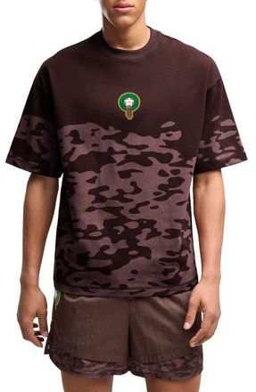 Puma x Morocco x Salehe Bembury King Jersey in Chocolate Brown at Nordstrom, Size Xx-Large