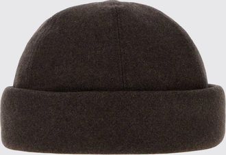 Giorgio Armani Cotton-Blend Beanie Hat with Cuffed Brim