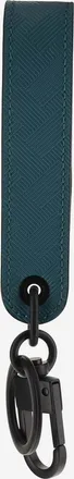 Montblanc Mens Extreme 3.0 Keychain Navy Leather Accessory