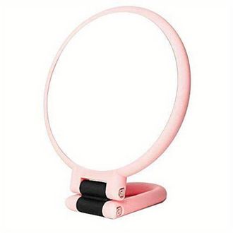 OEM Espejo De Mano Con Aumento De 15x - Espejo Plegable De Doble Cara Con Mango Ajustable - Perfecto Para Maquillarse Durante Los Viajes - Crezuo