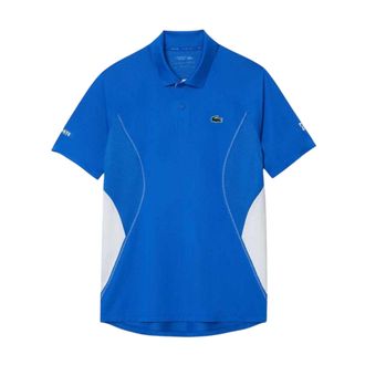 Lacoste Heren Tennis x Novak Djokovic Regular Poloshirt (Blauw)