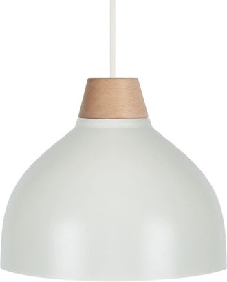 Tosel Suspensi&oacute;n madera Alt.85cm blanco ;Pantalla: blanco o