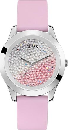 Guess Womens W1223L1 Ladies Crush Watch - Pink - One Size