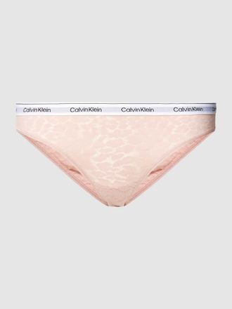 Calvin Klein Underwear Slip mit Label-Bund in Rose, Gr&ouml;&szlig;e XL