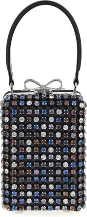 Self Portrait Multi Crystal Chainmail Borse A Mano Multicolor-Donna