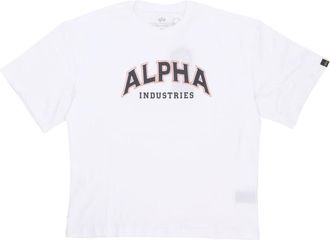 Alpha Industries Heren, Tops, Wit, Maat: XL Katoen