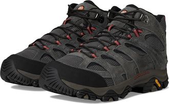 Merrell Moab 3 Mid Waterproof Mens Shoes Beluga 1 : 10.5 W, Leather