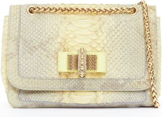 Christian Louboutin Sweet Charity scaled leather shoulder bag