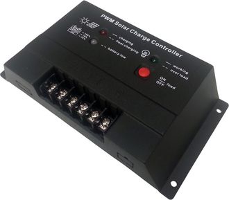 Trade Shop Trade Shop - Controler Caricabatteria Usb 10a 12/24v Pannello Energ&iacute;a Solar