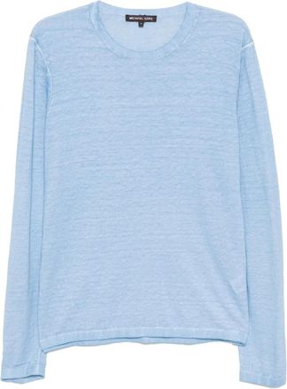 Michael Kors T-shirt a maniche lunghe - Blu