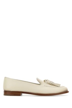 Churchs Ivory Leather Renee Loafers