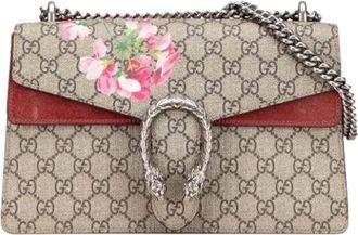 Gucci Pre-owned Cross Body Bags, female, Brown, Size: ONE SIZE Pre-owned Canvas gucci-bags