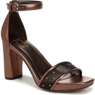 Naturalizer Joy Studded Ankle Strap Sandal in Cinnamon Brown at Nordstrom Rack, Size 8
