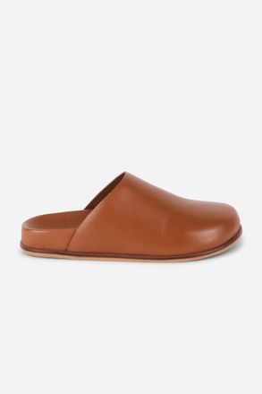 Intentionally blank Womens Agatha Slide Mule In Caramel Brown