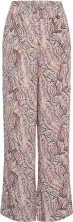 Saint Tropez Broeken, Dames, Roze, M, Wijde broek