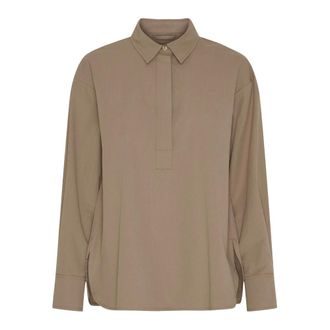 Notyz Camicetta Elegante - - Blouses & Shirts - Donna - Beige - L