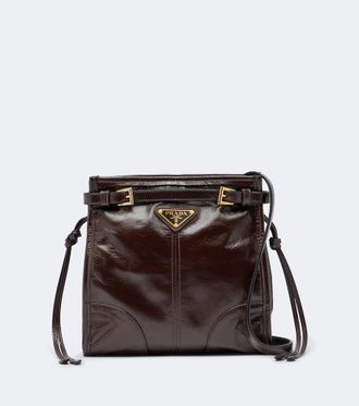 Prada Prada Bonnie Mini leather crossbody bag