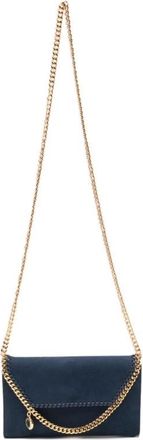 Stella McCartney Falabella Portemonnee - Dames - Schoudertassen - Blauw - ONE Size - Tassen