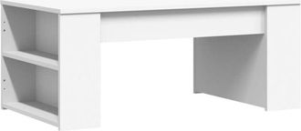 vidaXL Coffee Table White 102x55x42 cm Engineered Wood Vidaxl