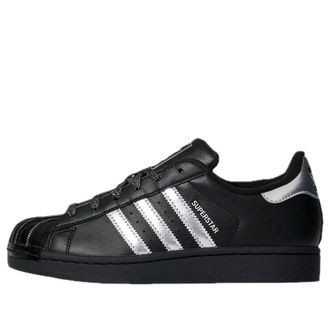 adidas (WMNS) adidas Superstar II Black Silver Metallic LA3778