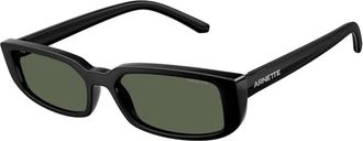 Arnette JET Zonnebril - Heren - Zonnebrillen - Zwart - 55 MM - Accessoires