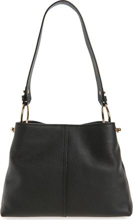 Strathberry Lana Leather Hobo Bag in Black at Nordstrom