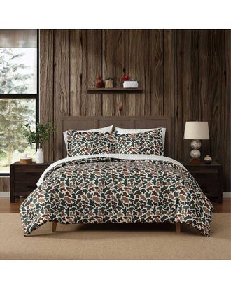 Eddie Bauer Mod Camo/Tattersall Reversible Comforter Set