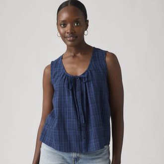Levi's Luella Blouse - Womens - XS - Blue