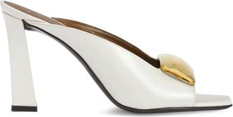 Giuseppe Zanotti Mules Mya Stone 90mm - Bianco